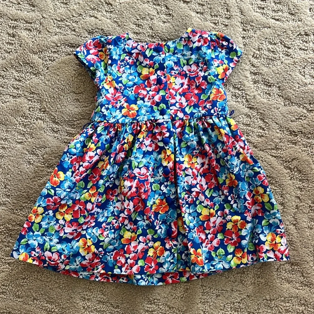 Ralph Lauren Floral Dress Size 9 months